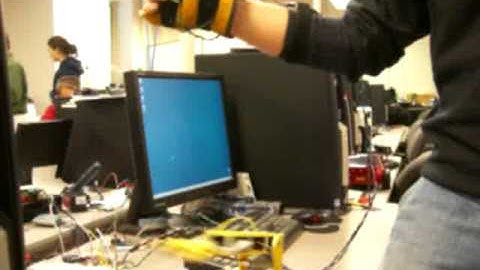 Accelerometer Controlled Robot Arm Movement
