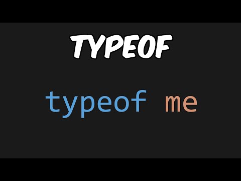 TypeOf Operator In JavaScript