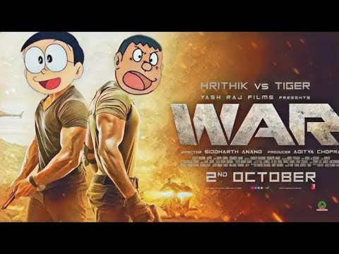 war|movie-trailer|in-doremon-version|tamil|hrithik-roshan-as-giane|tiger-harshid-as-nobita..!