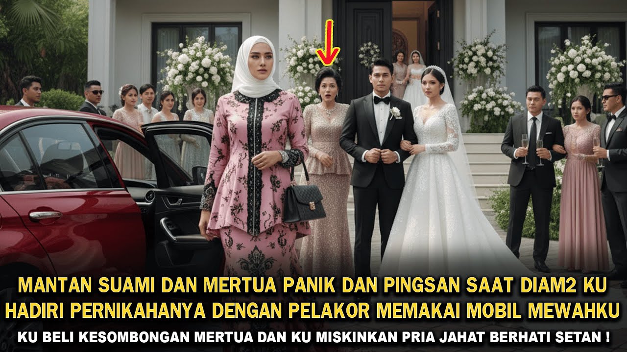 KU BUAT MANTAN SUAMI DAN TUA PANIK SAAT DIAM2 KU HADIRI PERNIKAHANYA DENGAN PELAKOR, KU BALAS MEREKA