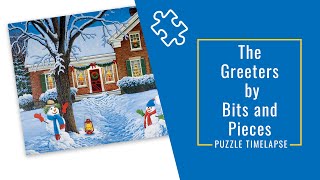 Timelapse of a Bits and Pieces Jigsaw Puzzle | The Greeters | V331