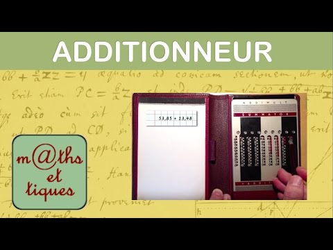 Calculatrice silver Reed ancienne - Collection