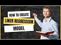 How to create liner regression model | Easy Python Coding!