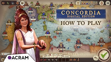Concordia: Digital Edition - How to Play