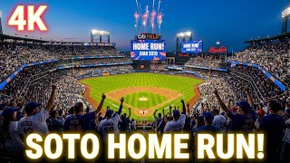 Inside Citi Field New York Mets With Juan Soto Home Run!!!