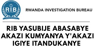 Rib Yasubije Abasabye Akazi Kumyanya Yakazi Igiye Itandukanye