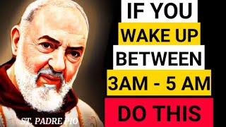 MIRACULOUS 3 O'CLOCK Prayer for Financial Breakthrough | Powerful 3 am prayer |St. Padare Pio prayer