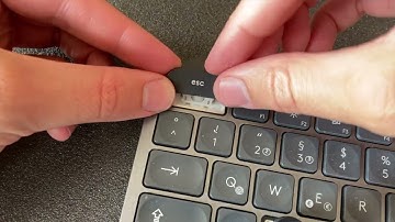 How to replace the ESC Key on a Logitech MX Keys / CRAFT YR0073 YR0064 fix repair remove