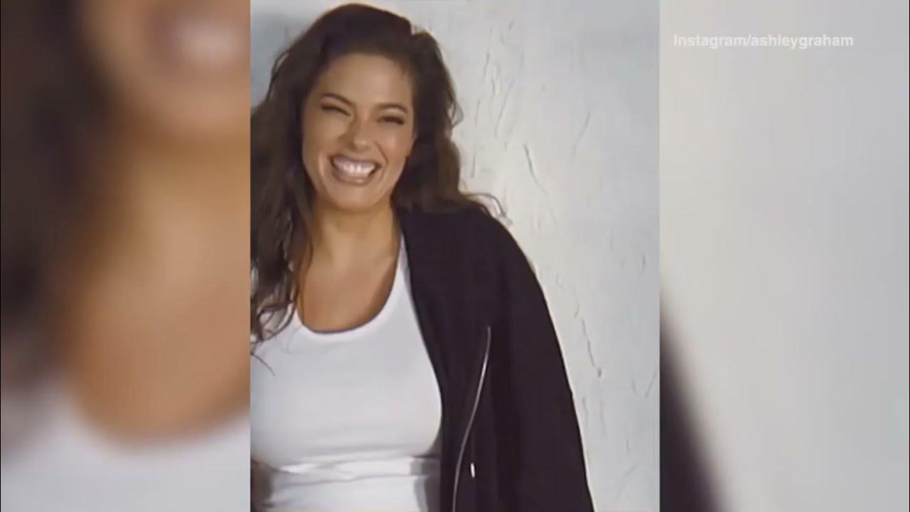 Ashley Graham looks radiant behind the scenes of Calvin Klein shoot -  YouTube