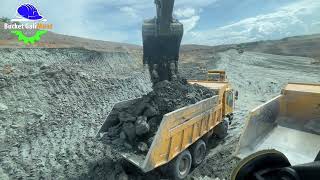 EXCAVATOR HYUNDAI R850LC | Loading DT LiuGong DW90A #eps43 #mining #automobile #alatberat