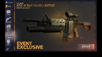 Into The Dead 2: ARC-9 Battalion Survival Event 1