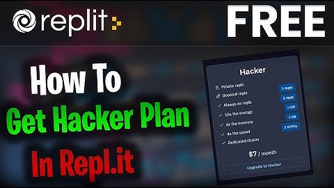 How To Get Hacker Plan On Replit 2021 | Free Hacker Plan Code