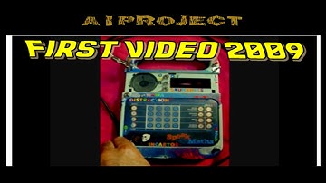 Circuit bent Speak & Maths -Acipitrum InsulA Project- (First video 2009)