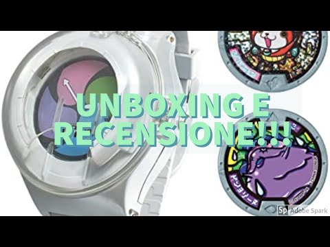 UNBOXING YO-KAI WATCH BANDAI (classico)!!! A distanza di 6 anni dalla sua produzione!!!