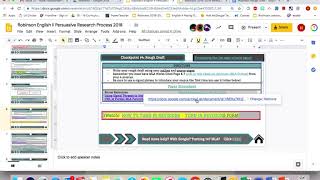 Rough Draft Directions