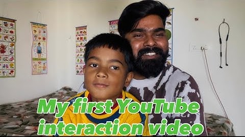 My First YouTube Interaction Video!Mera Pehla YouTube Vlog Video 