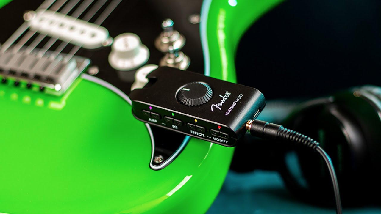 Fender Mustang Micro Guitar Headphone Amp