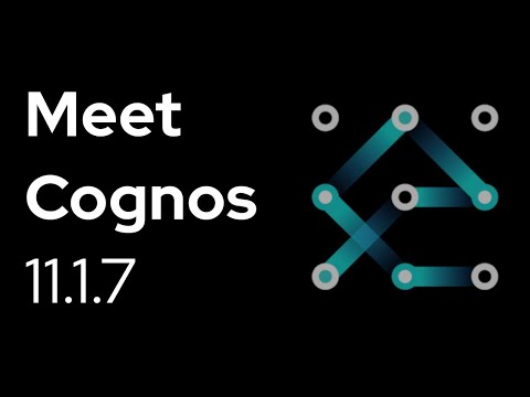 Meet Cognos 11.1.7