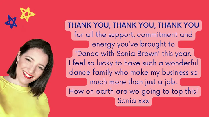 Dance with Sonia Brown 2022