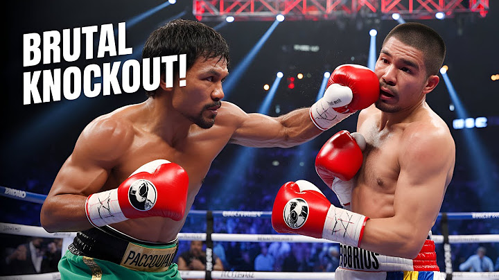 Pacquiao vs Barrios FULL FIGHT Highlights 2025 | Brutal Knockout & Shocking Ending!