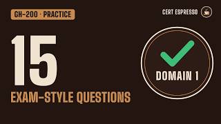 GH-200 Practice Questions: Domain 1 (Author and Manage Workflows) | 15 Explained