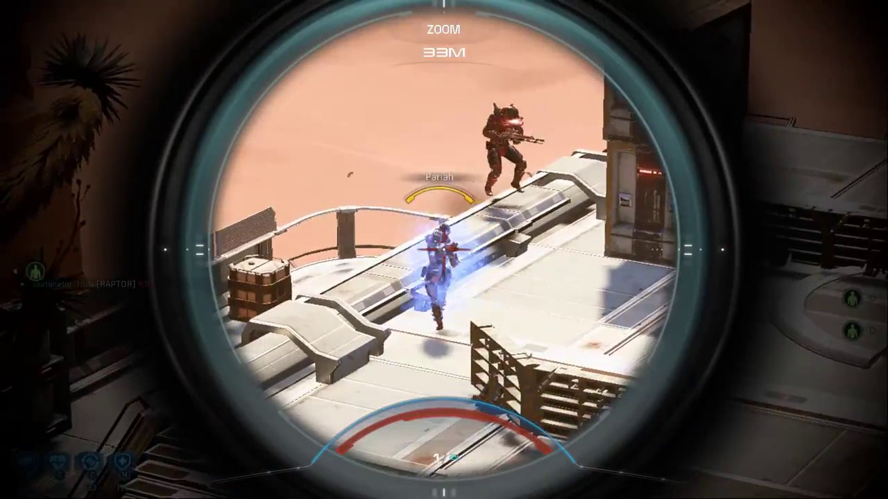 Mass Effect Andromeda Multiplayer - Human Sentinel Bronze Widow [HUN]