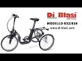 Folding tricycle r32r34 di blasi