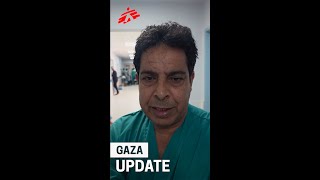 Palestinian Doctor in Gaza Keeps Working Despite the Dangers and Difficulties