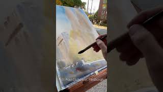 Pittsburgh Urban sketchers meet up tonight at St Paul Cathedral