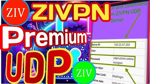 ZIVPN Tunnel on Premium UDP Server
