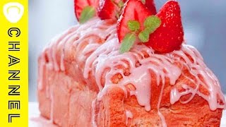 いちごづくしのパウンドケーキ♡ Pound cake of strawberry ♡