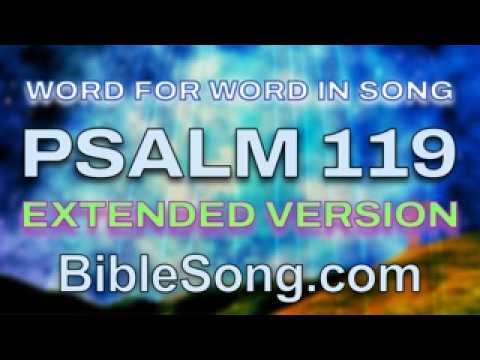 PSALM 119 FULL CHAPTER Cinematic Lyric Video - The Bible Song - YouTube