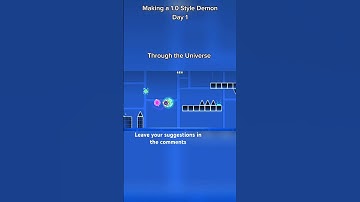 Day 1 of making a 1.0 styler demon! #gd #geometrydash #demon #level