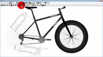 Offset rear dropouts for designing Fatbikes on BikeCAD