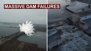 Top Massive Dam Failures Caught On Camera