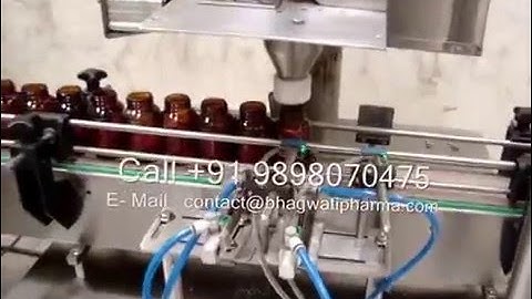 Capsule counting line, Pharma Bottle Capsule counting and filling line
