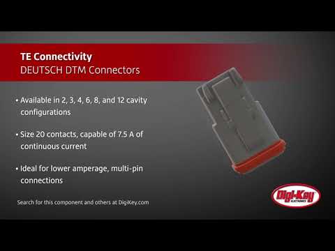 TE Connectivity DTM Series Connectors | Digi-Key Daily