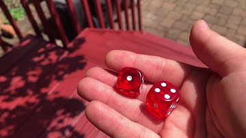 Math Monday- Subatizing with Dice