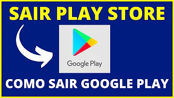 Como sair da Google Play na TV?