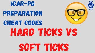 HARD & SOFT Ticks Mnemonics-ICAR PG PREP screenshot 3