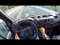 Driving a dying Car - Renault Master 2012 POV Drive