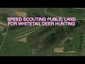 Speed Scouting Public Land for Whitetail Deer