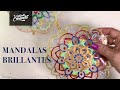 🌸Mandalas Brillantes sobre Acetato