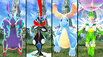 Pokémon Legends: Z-A - All New SHINY Mega Evolution Pokémon (4K)