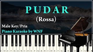 ROSSA - PUDAR Piano Karaoke Versi Pria