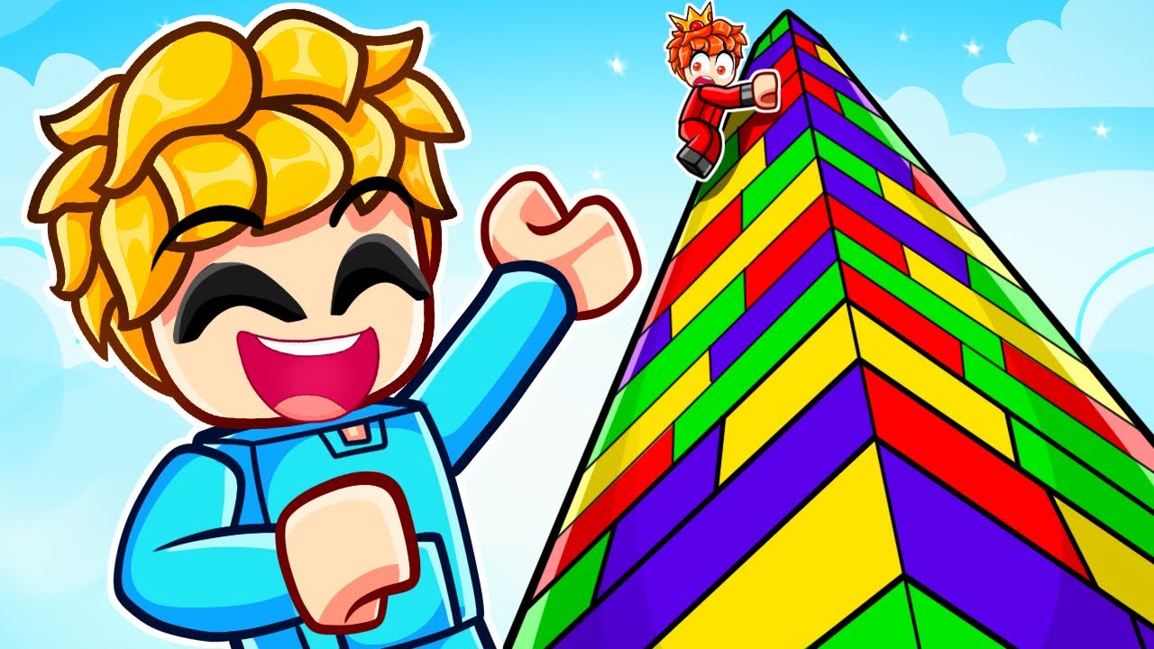 Ukri vs Semlaki RIESEN JENGA in Roblox!