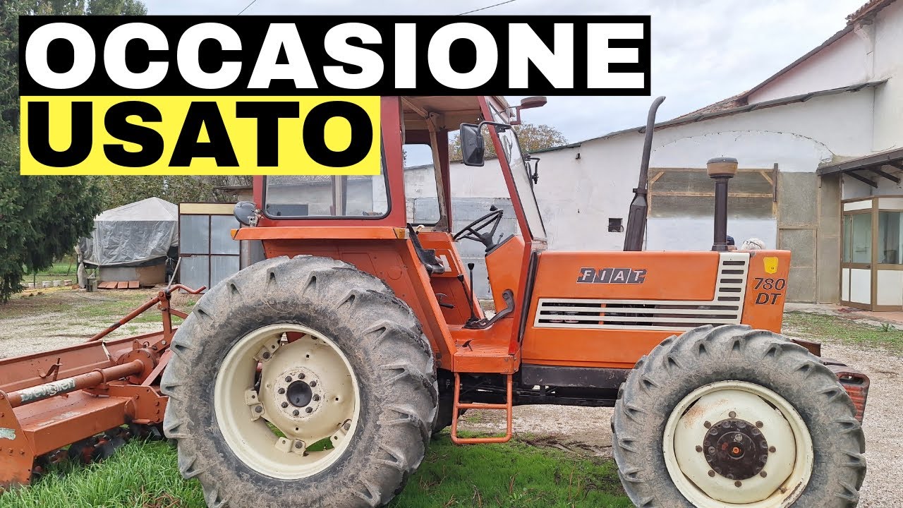 TRATTORE E ATTREZZATURA AGRICOLA IN VENDITA