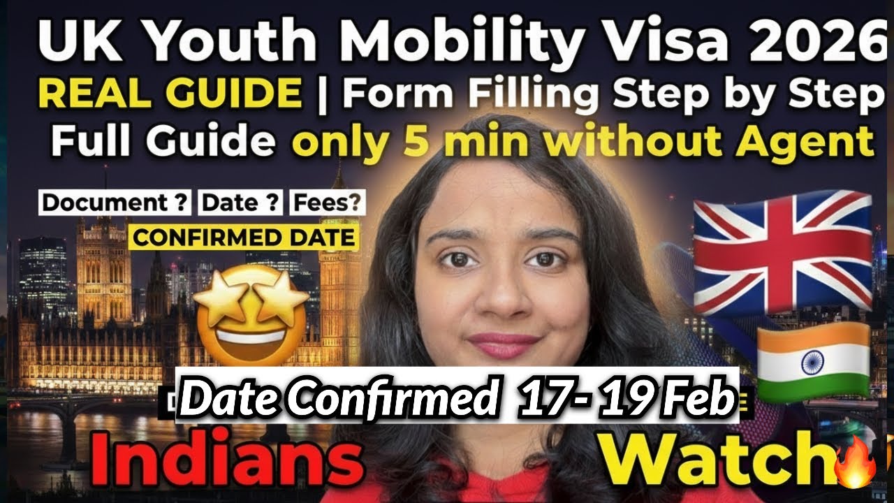 UK Youth Mobility Visa 2026 REAL GUIDE | Application form fill Step by Step from India