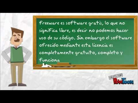 Vídeo: Diferencia Entre Freeware Y Shareware