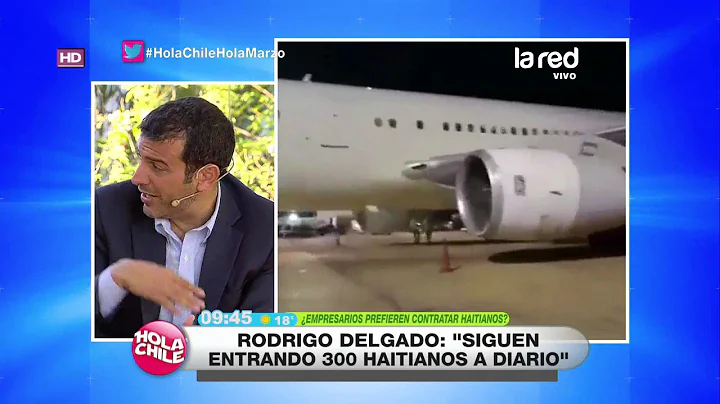 Rodrigo Delgado se refiere al vdeo de avin repleto...